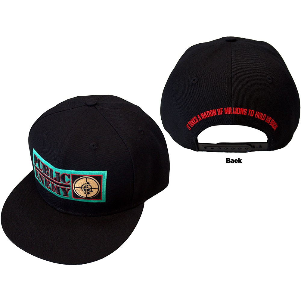 Public Enemy - It Takes A Nation Casquette Snapback - Noir